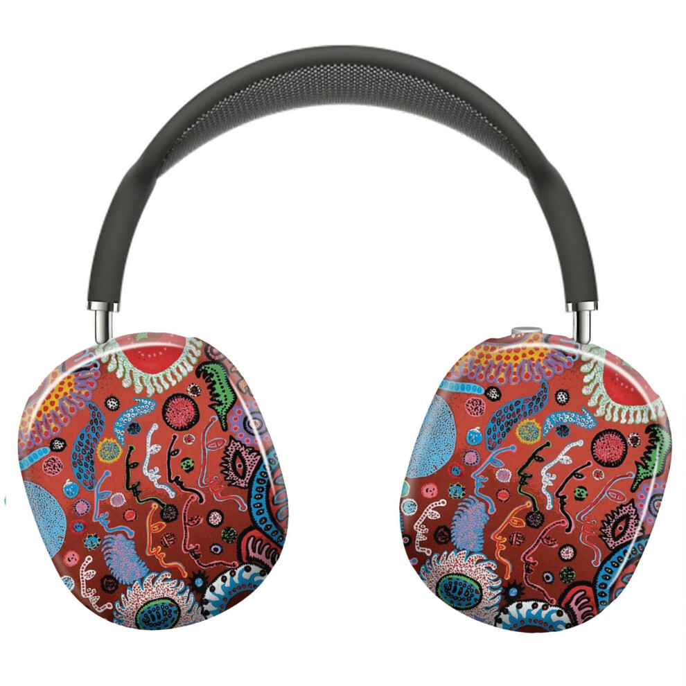 (Yayoi Kusama Fungus_6582) Protective Cover For Airpods Max Headphones Aesthetic Print Snap On Cases 8841579122081