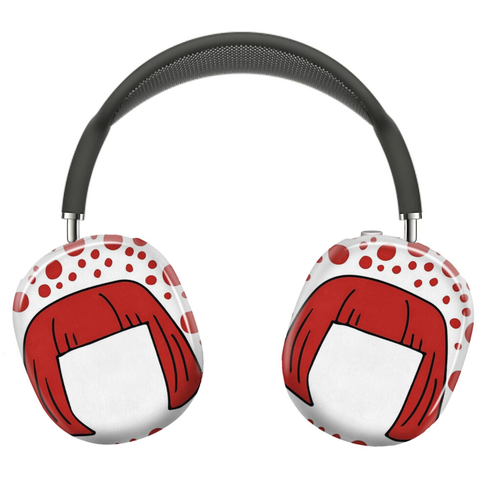 (Yayoi_7107) Protective Cover For Airpods Max Headphones Aesthetic Print Snap On Cases 8841579122074
