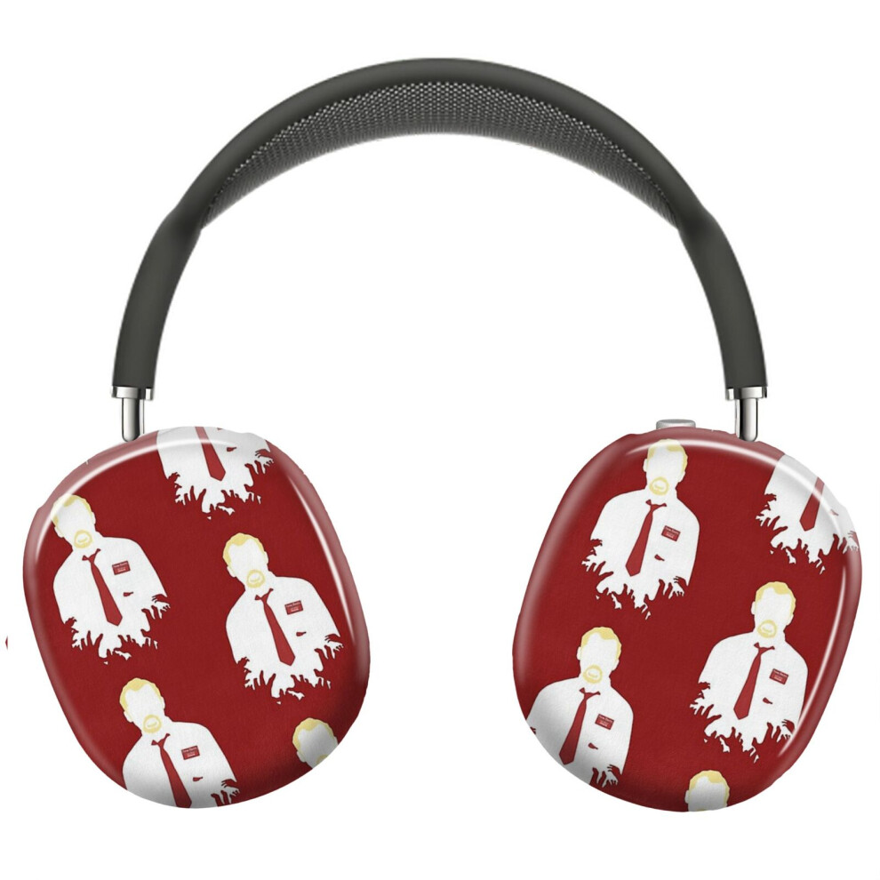 (You've Got On You_8761) Protective Cover For Airpods Max Headphones Aesthetic Print Snap On Cases Red 8841579122258