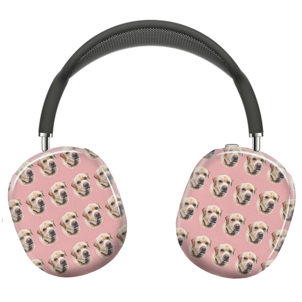 ( Labrador _6027) Protective Cover For Airpods Max Headphones Aesthetic Print Snap On Cases Yellow 8841579121961