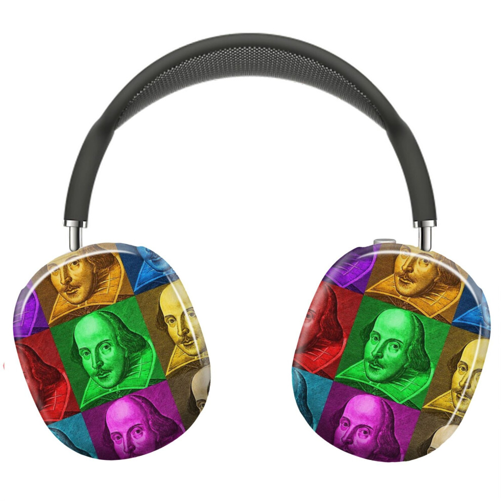 (William Shakespeare Pop Art_6064) Protective Cover For Airpods Max Headphones Aesthetic Print Snap On Cases 8841579120476