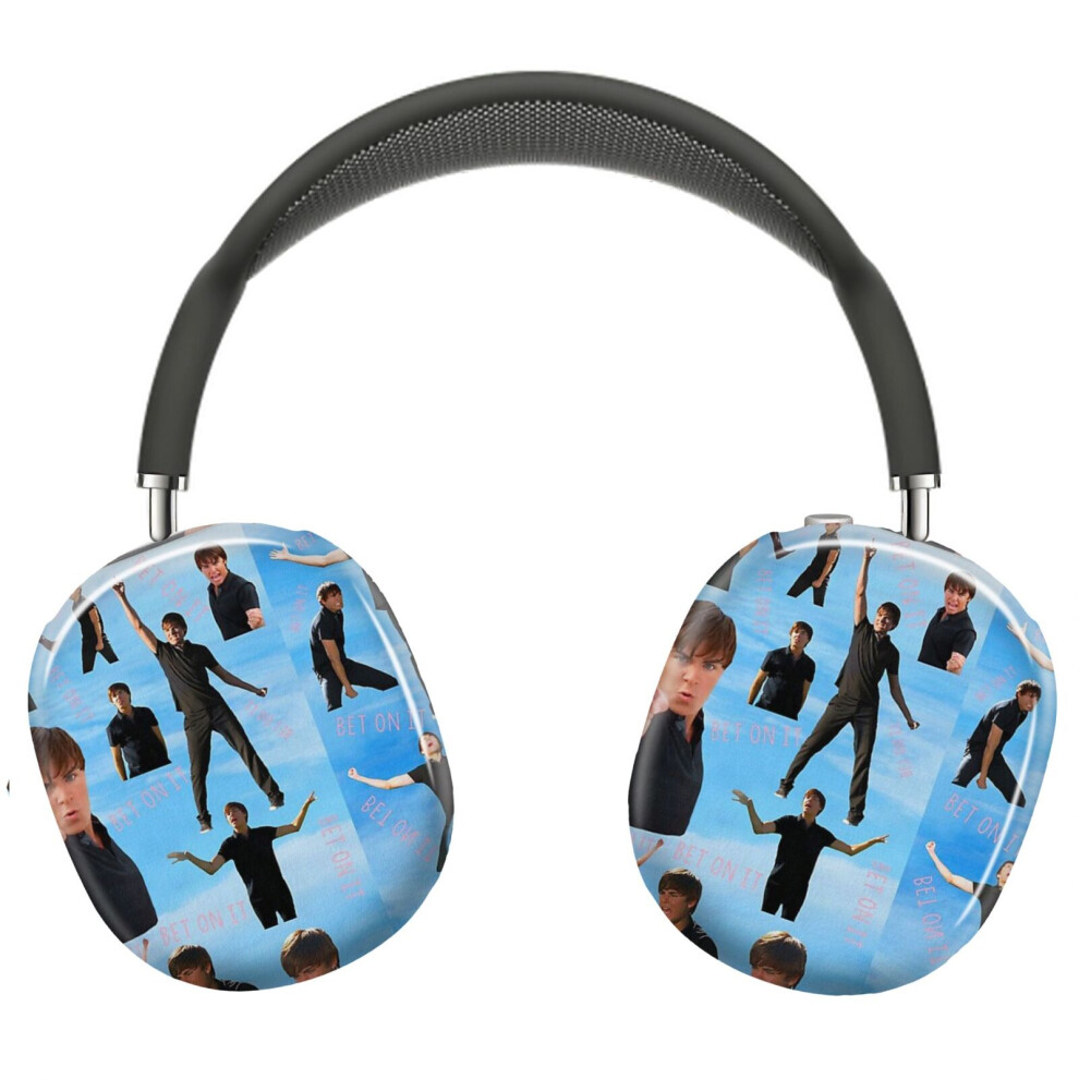(Zac Efron Troy Bolton Bet On It High School Musical_4914) Protective Cover For Airpods Max Headphones Aesthetic Print Snap On Cases 8841579122784