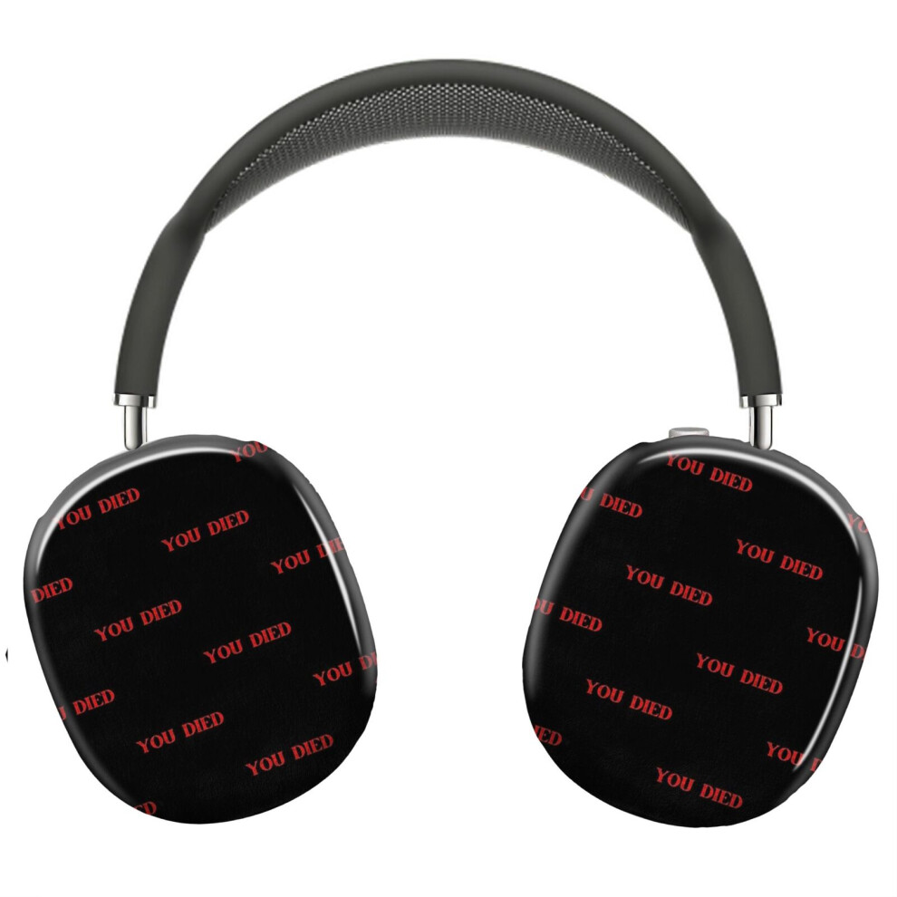 (You Died Souls Series Reference Video Game_11438) Protective Cover For Airpods Max Headphones Aesthetic Print Snap On Cases 8841579122562