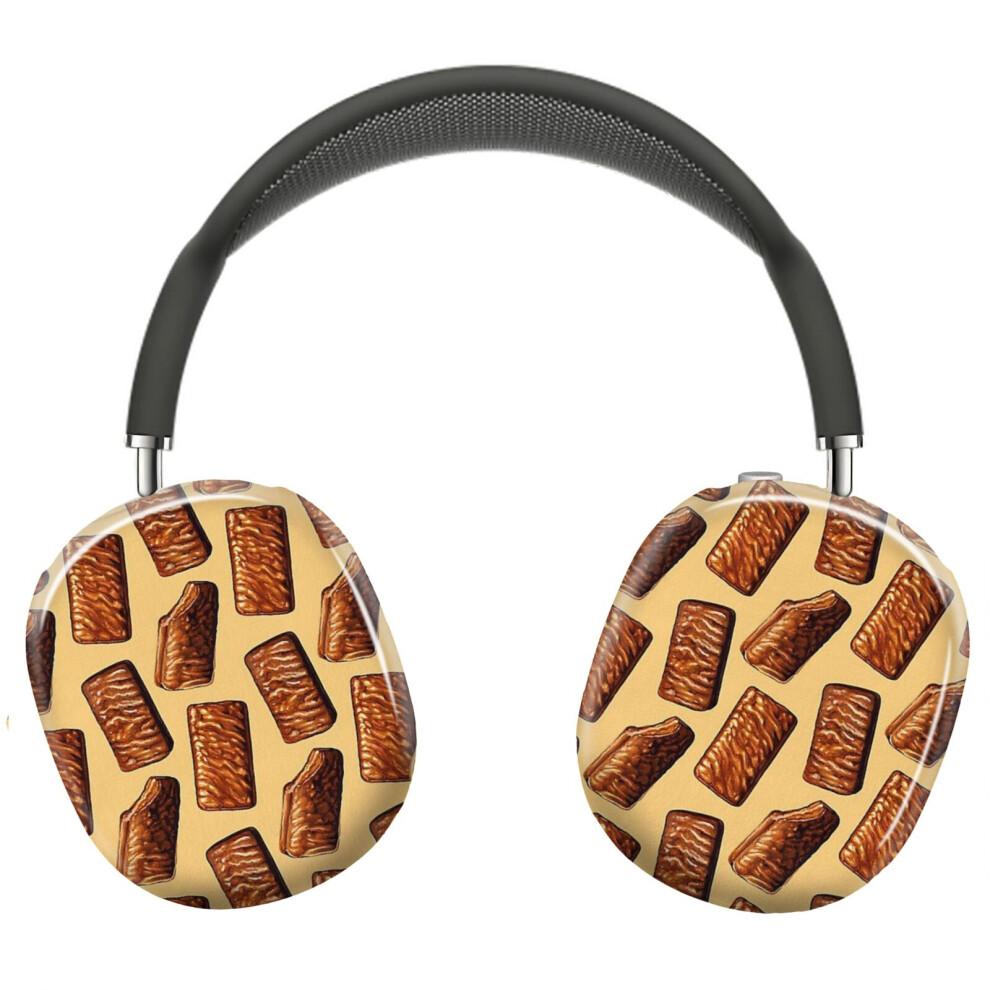 (Tim Tam Pattern_6739) Protective Cover For Airpods Max Headphones Aesthetic Print Snap On Cases 8841579123514