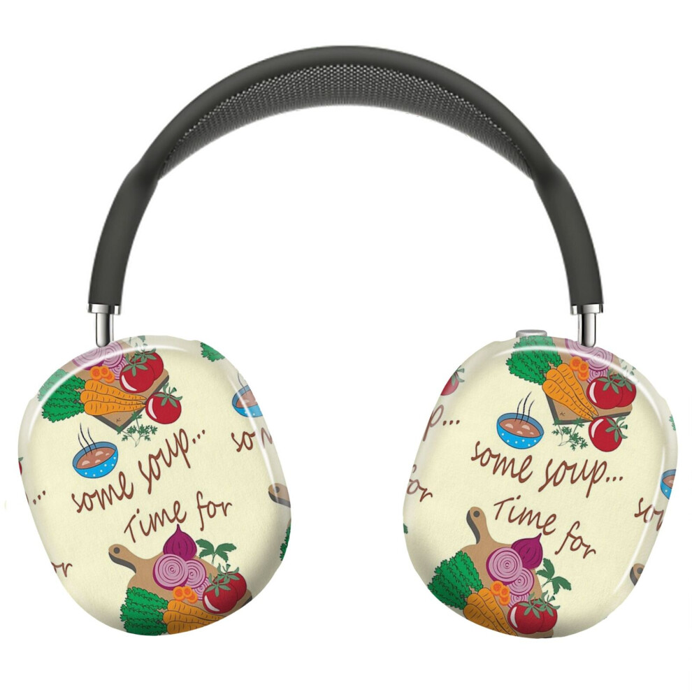 (Time For Some Soup !_6407) Protective Cover For Airpods Max Headphones Aesthetic Print Snap On Cases 8841579123507