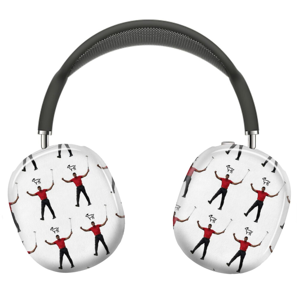(Tiger Woods The Goat._5433) Protective Cover For Airpods Max Headphones Aesthetic Print Snap On Cases 8841579123552