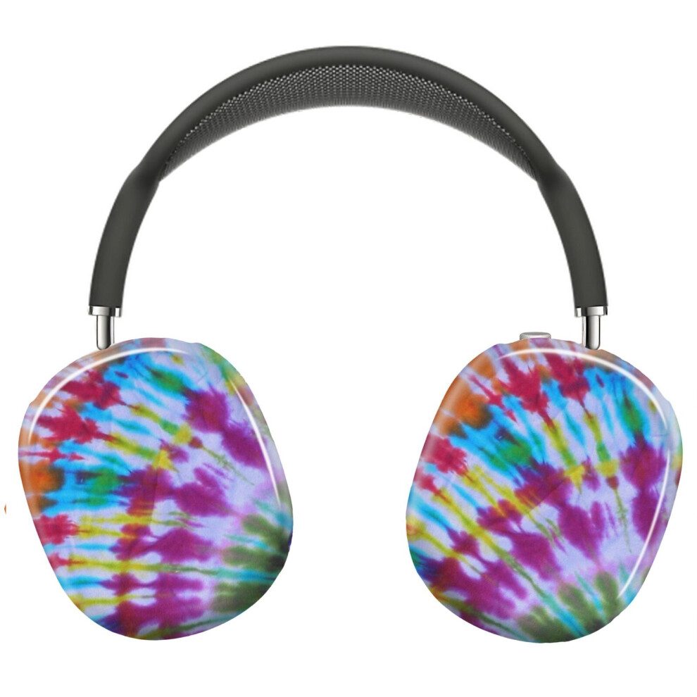 (Tie Dye 2_7231) Protective Cover For Airpods Max Headphones Aesthetic Print Snap On Cases 8841579123644