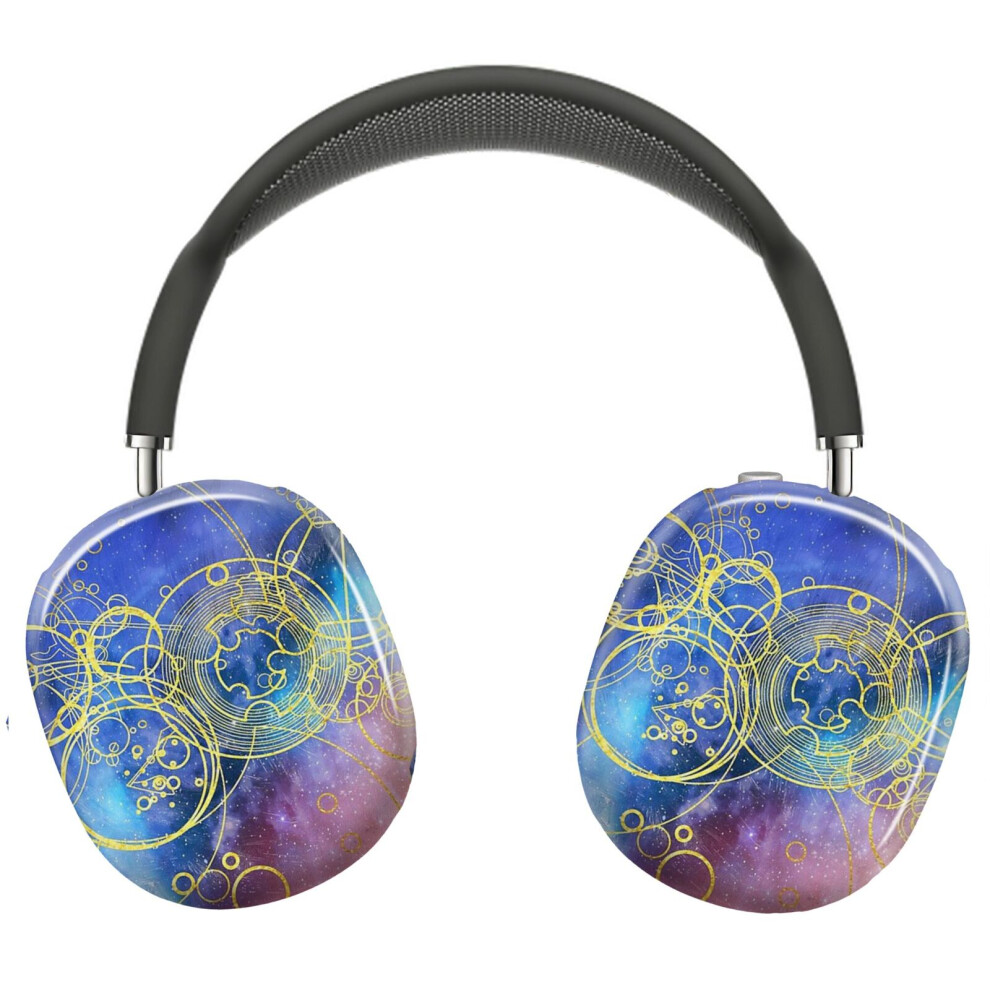 (Time Lord Writing (13Th Doctor Jodie Whittaker )_6742) Protective Cover For Airpods Max Headphones Aesthetic Print Snap On Cases 8841579123491