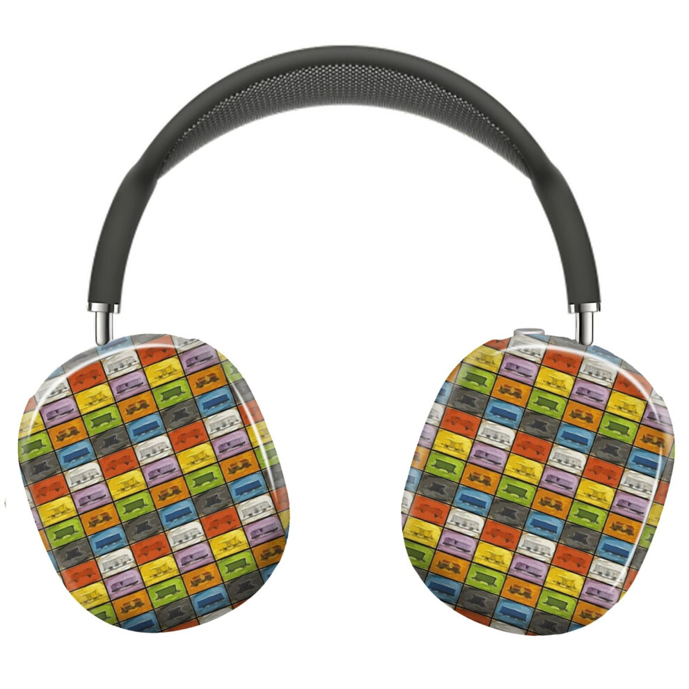 (Ticket To Ride Trains_7555) Protective Cover For Airpods Max Headphones Aesthetic Print Snap On Cases 8841579123675