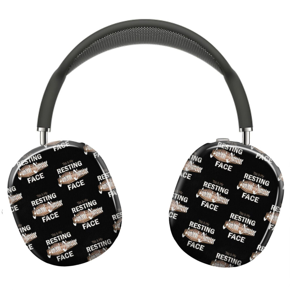 (This Is My Resting Funeral Director Face_15401) Protective Cover For Airpods Max Headphones Aesthetic Print Snap On Cases 8841579123996