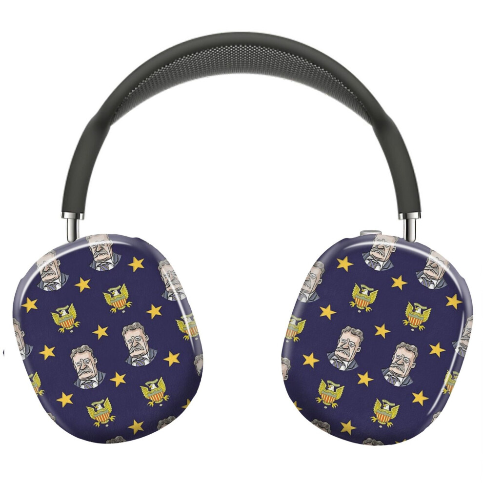(Theodore Roosevelt_4511) Protective Cover For Airpods Max Headphones Aesthetic Print Snap On Cases 8841579124122