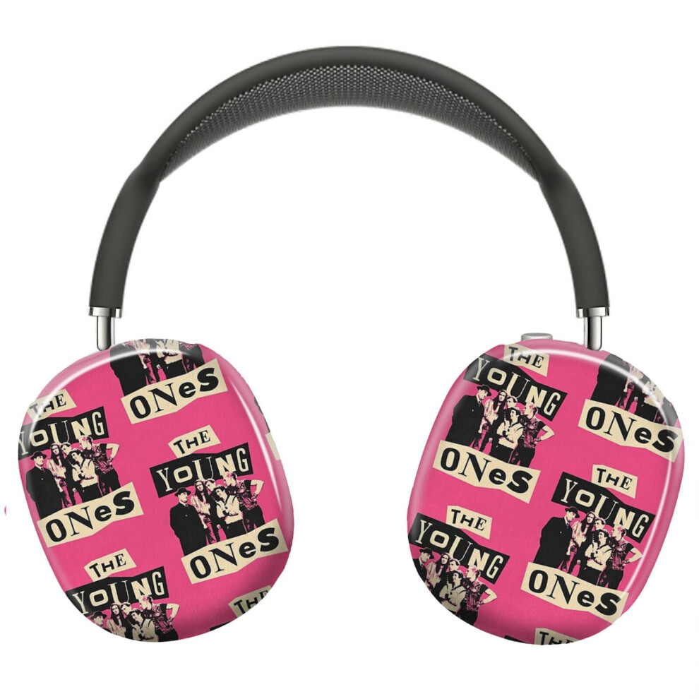 (The Young Ones Uk Comedy Pink_8609) Protective Cover For Airpods Max Headphones Aesthetic Print Snap On Cases 8841579124191