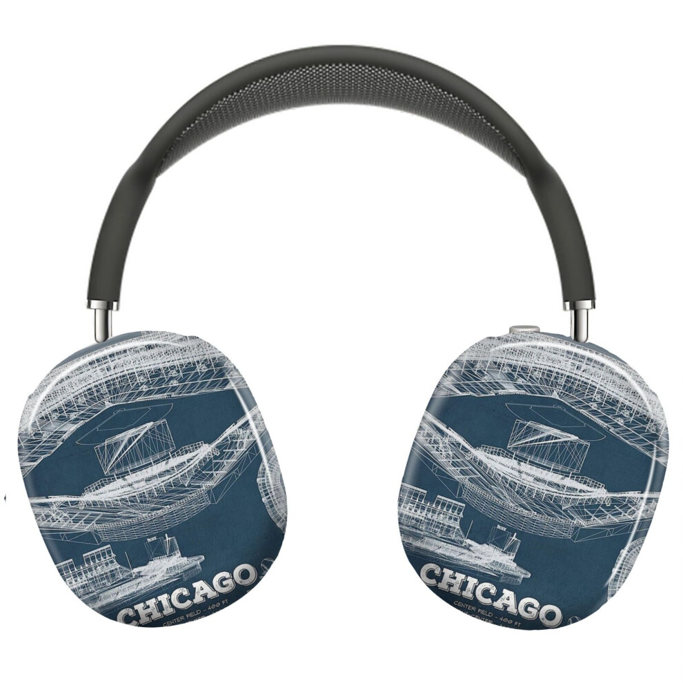 (Wrigley Field Chicago_8413) Protective Cover For Airpods Max Headphones Aesthetic Print Snap On Cases 8841579121381