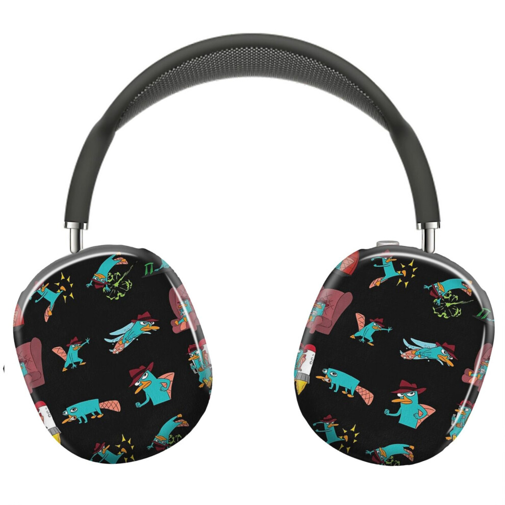 (You Can Call Him Agent P_6891) Protective Cover For Airpods Max Headphones Aesthetic Print Snap On Cases 8841579121626