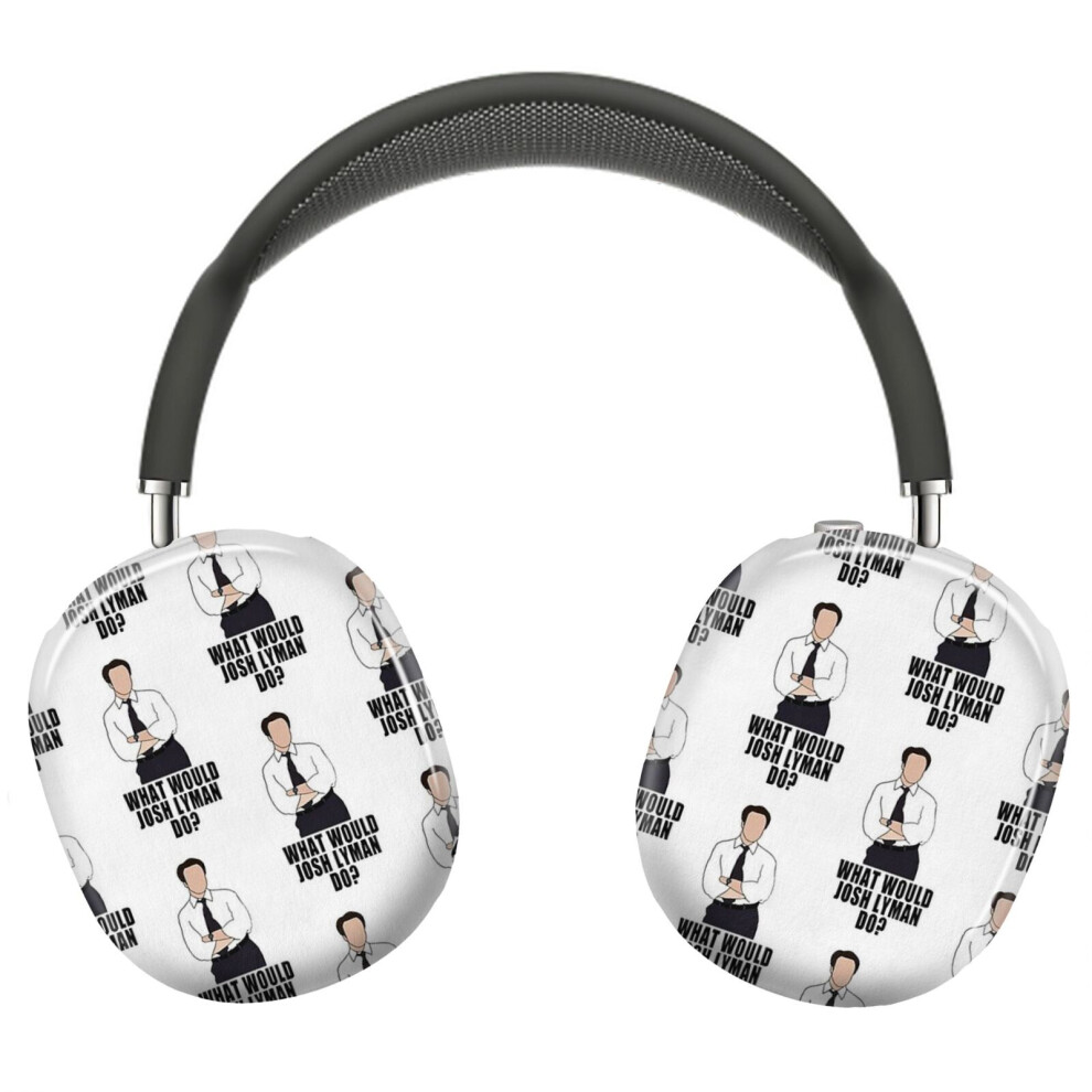 (What Would Josh Lyman Do_5453) Protective Cover For Airpods Max Headphones Aesthetic Print Snap On Cases 8841579119616