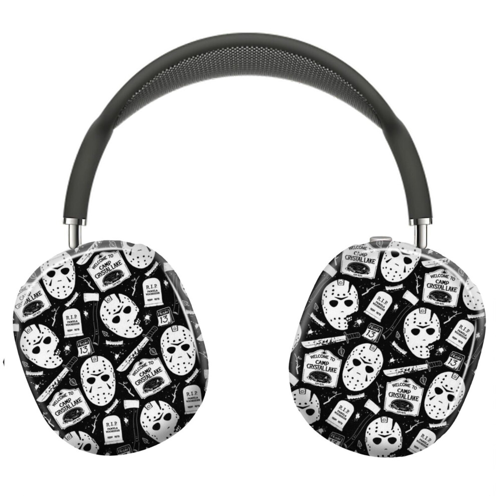 (Welcome Campers!_4306) Protective Cover For Airpods Max Headphones Aesthetic Print Snap On Cases 8841579119296