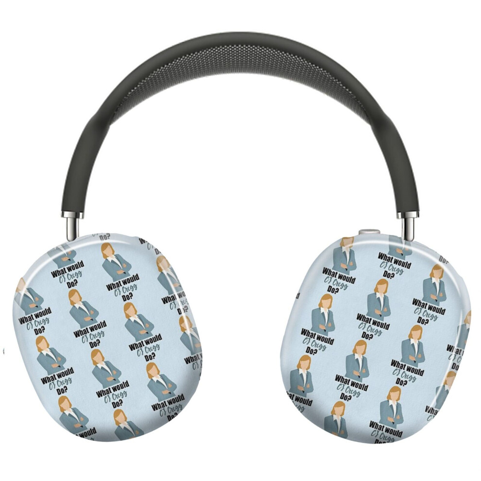 (What Would Cj Cregg Do_5416) Protective Cover For Airpods Max Headphones Aesthetic Print Snap On Cases 8841579119654