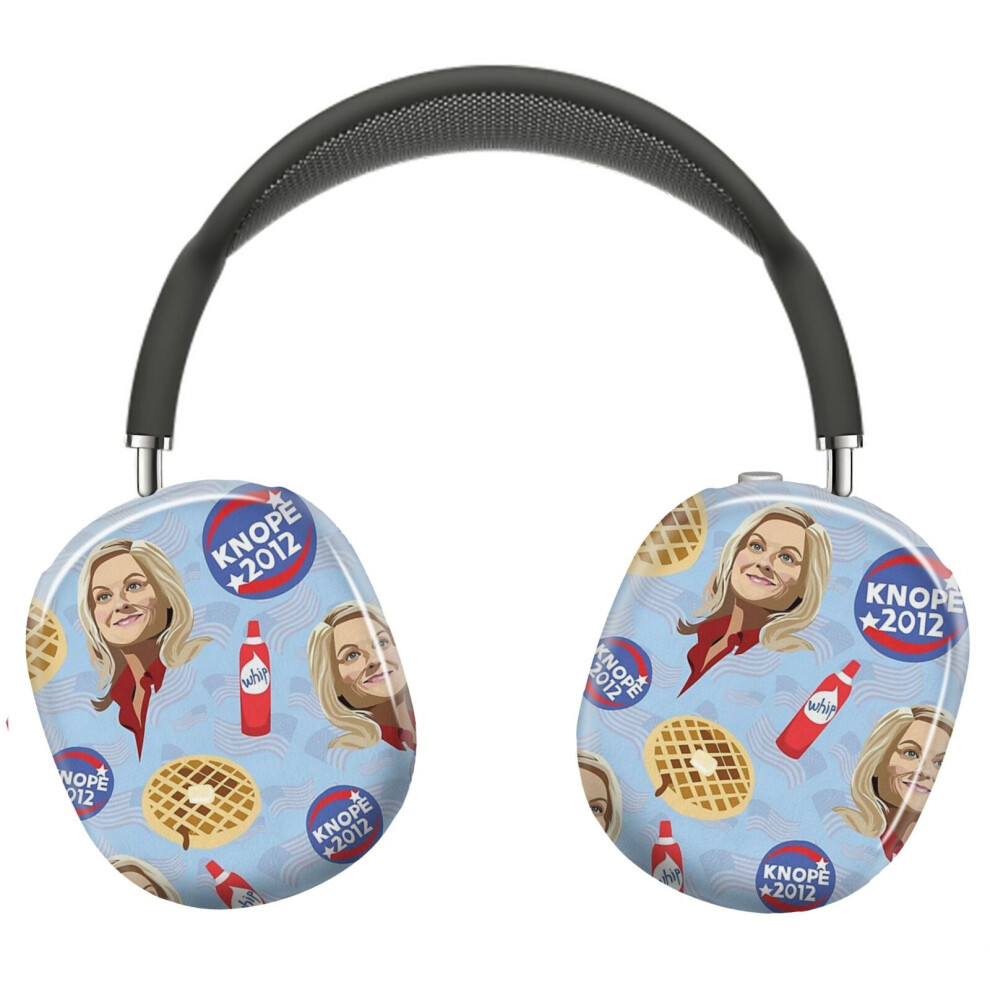 (What's Important Friends, Waffles, And Work _9899) Protective Cover For Airpods Max Headphones Aesthetic Print Snap On Cases 8841579119500