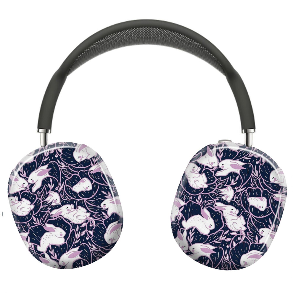 (Where The Bunnies Sleep_6234) Protective Cover For Airpods Max Headphones Aesthetic Print Snap On Cases 8841579119364