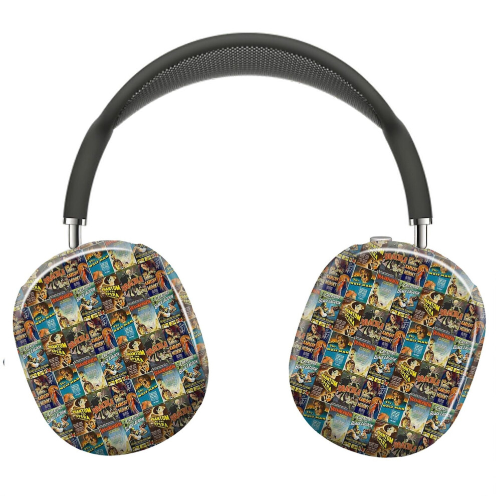 (Universal Monsters _6386) Protective Cover For Airpods Max Headphones Aesthetic Print Snap On Cases 8841579128304