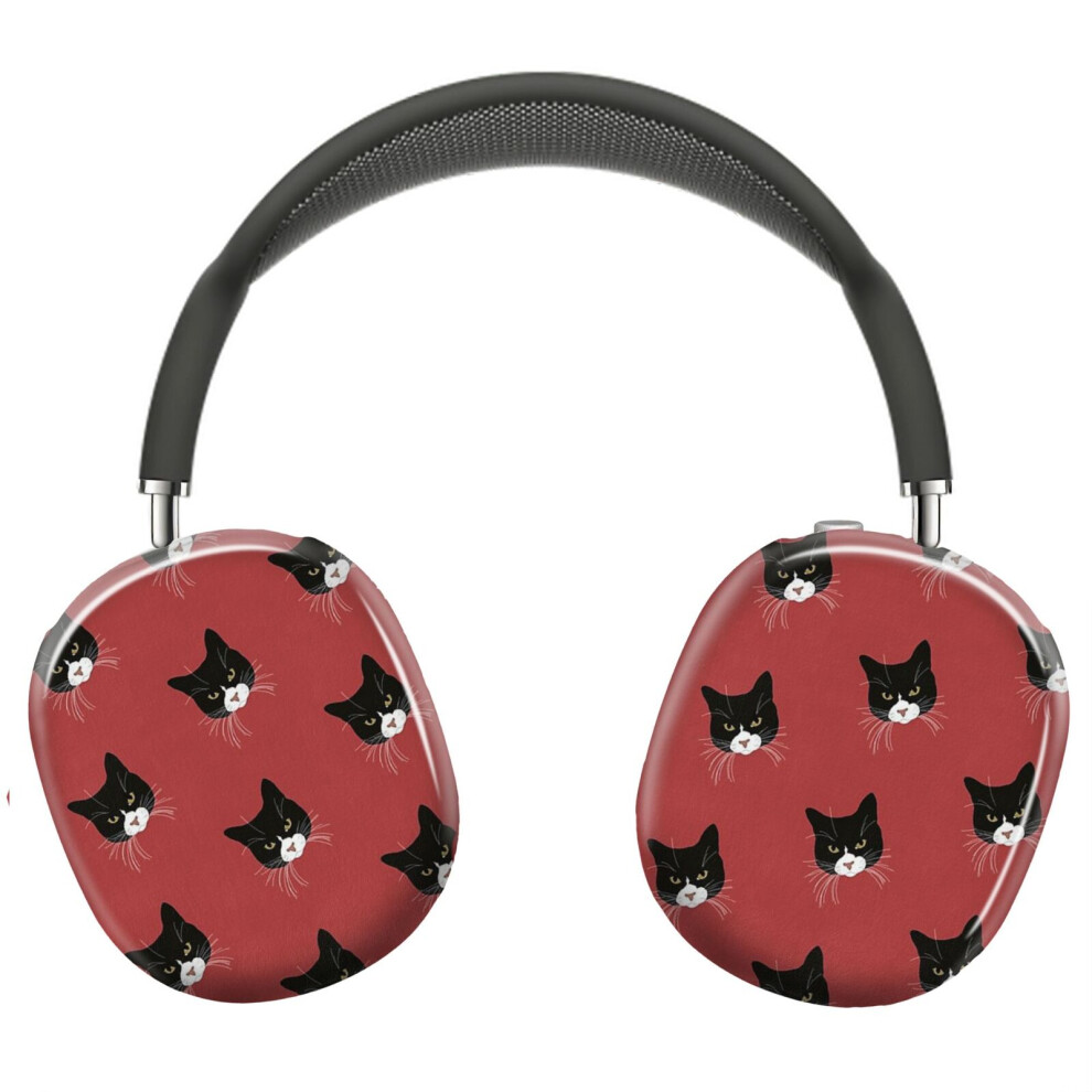 (Tuxedo Cat _22197) Protective Cover For Airpods Max Headphones Aesthetic Print Snap On Cases 8841579128083