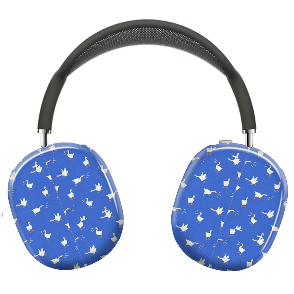 (Untitled Goose Game - Blue_4909) Protective Cover For Airpods Max Headphones Aesthetic Print Snap On Cases 8841579128243