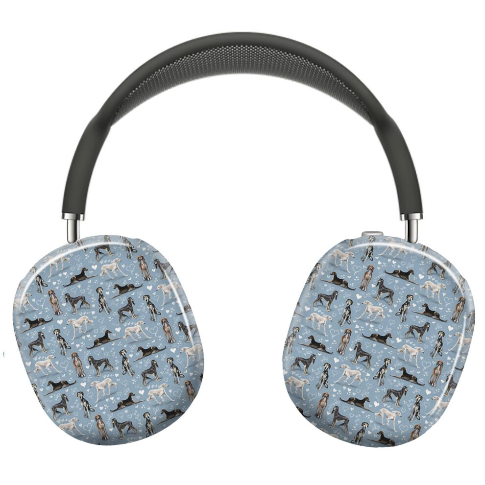(The Saluki_4668) Protective Cover For Airpods Max Headphones Aesthetic Print Snap On Cases 8841579124917