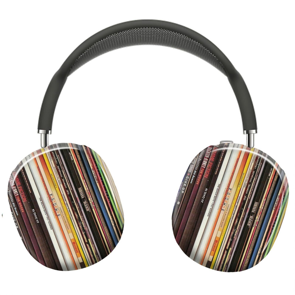 (Ultimate Vinyl Record Collection_6534) Protective Cover For Airpods Max Headphones Aesthetic Print Snap On Cases 8841579128649