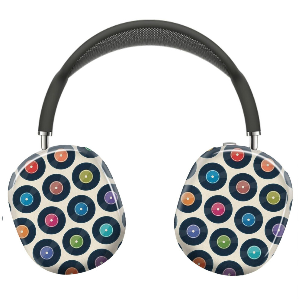 (Vinyl Record Collection_11502) Protective Cover For Airpods Max Headphones Aesthetic Print Snap On Cases 8841579117100