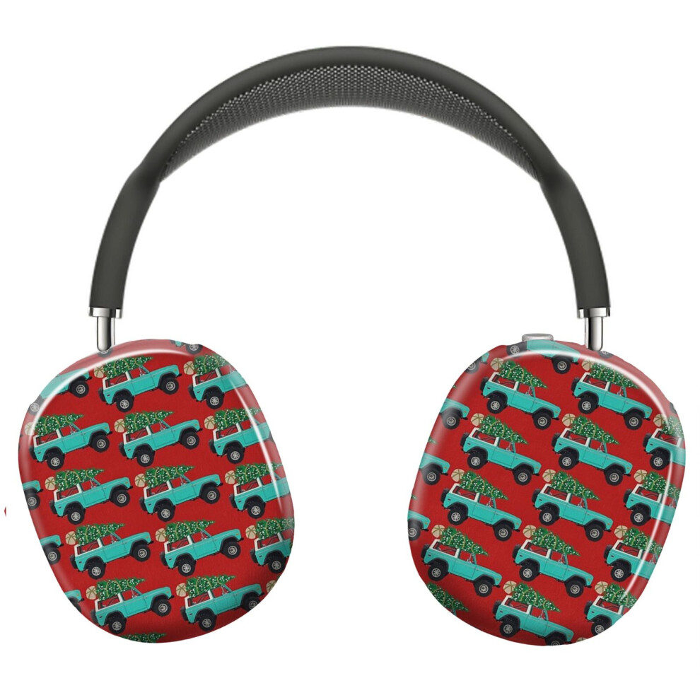 (Vintage Bronco Christmas_8058) Protective Cover For Airpods Max Headphones Aesthetic Print Snap On Cases 8841579117001