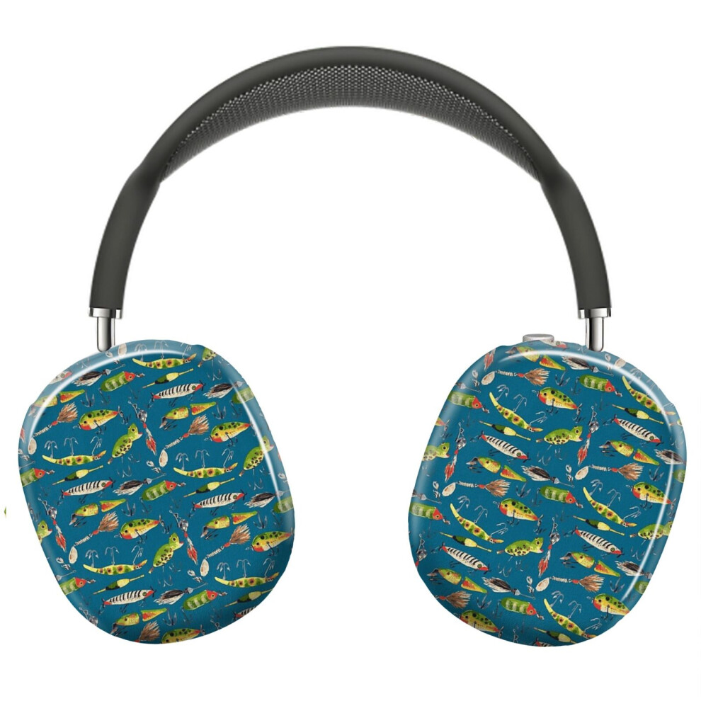 (Vintage Fishing Lures_14270) Protective Cover For Airpods Max Headphones Aesthetic Print Snap On Cases 8841579116851