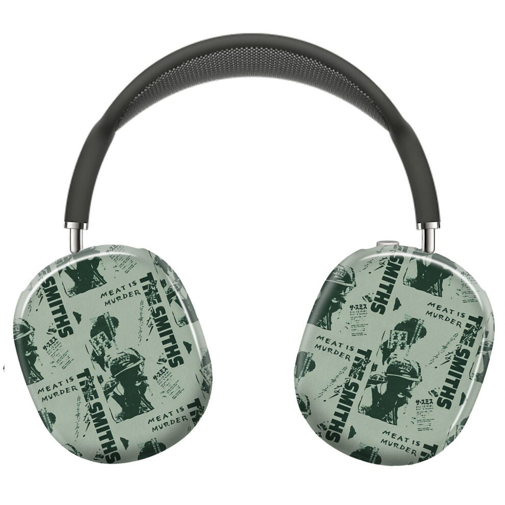 (The Smiths - Meat Is Murder (Japanese) ( Variant)_11180) Protective Cover For Airpods Max Headphones Aesthetic Print Snap On Cases Green 8841579124740