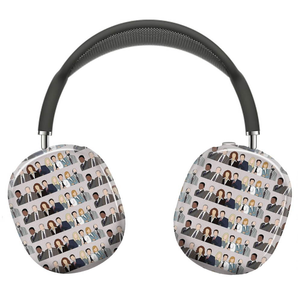 (The West Wing Cast_5769) Protective Cover For Airpods Max Headphones Aesthetic Print Snap On Cases 8841579124429