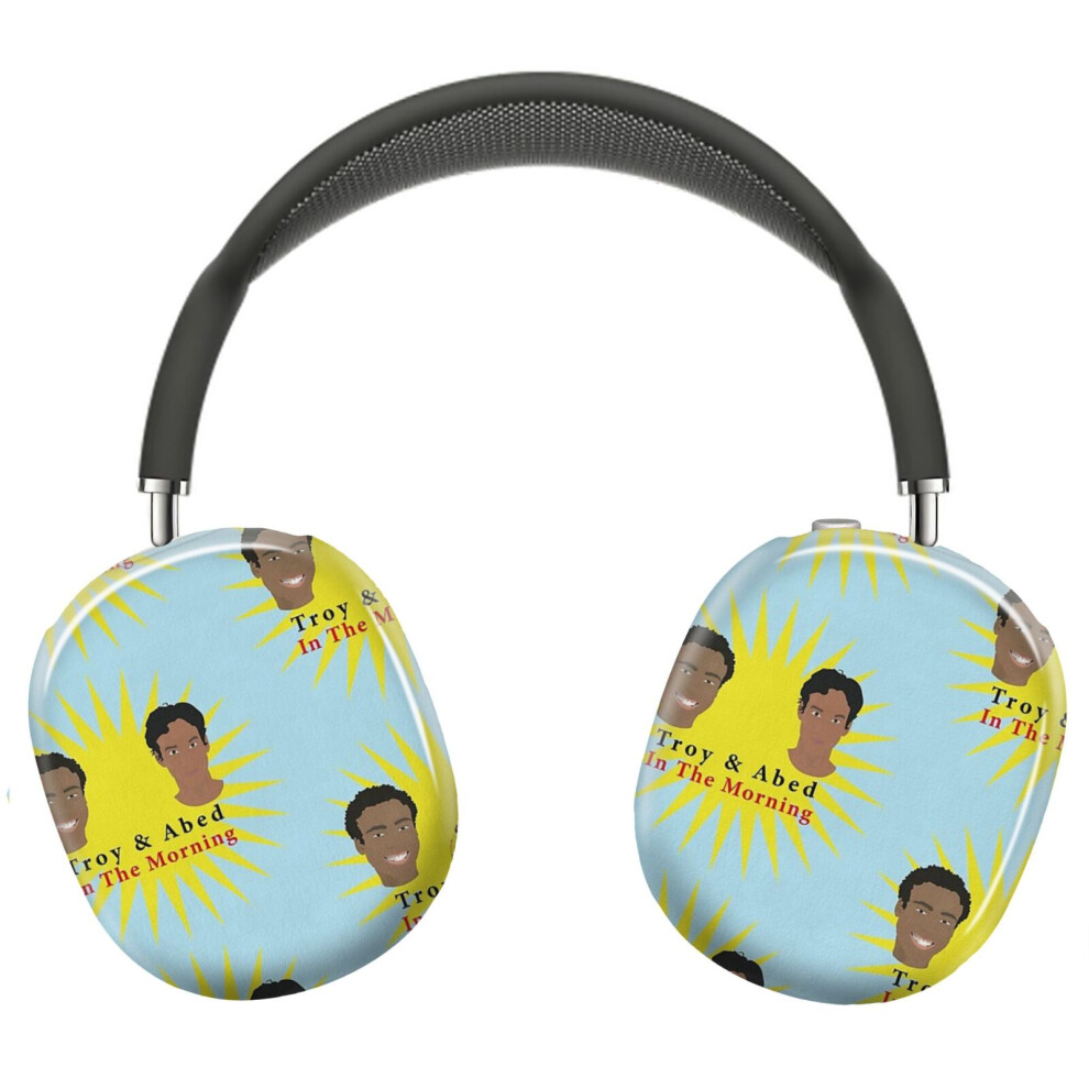 (Troy And Abed In The Morning_3735) Protective Cover For Airpods Max Headphones Aesthetic Print Snap On Cases 8841579127673