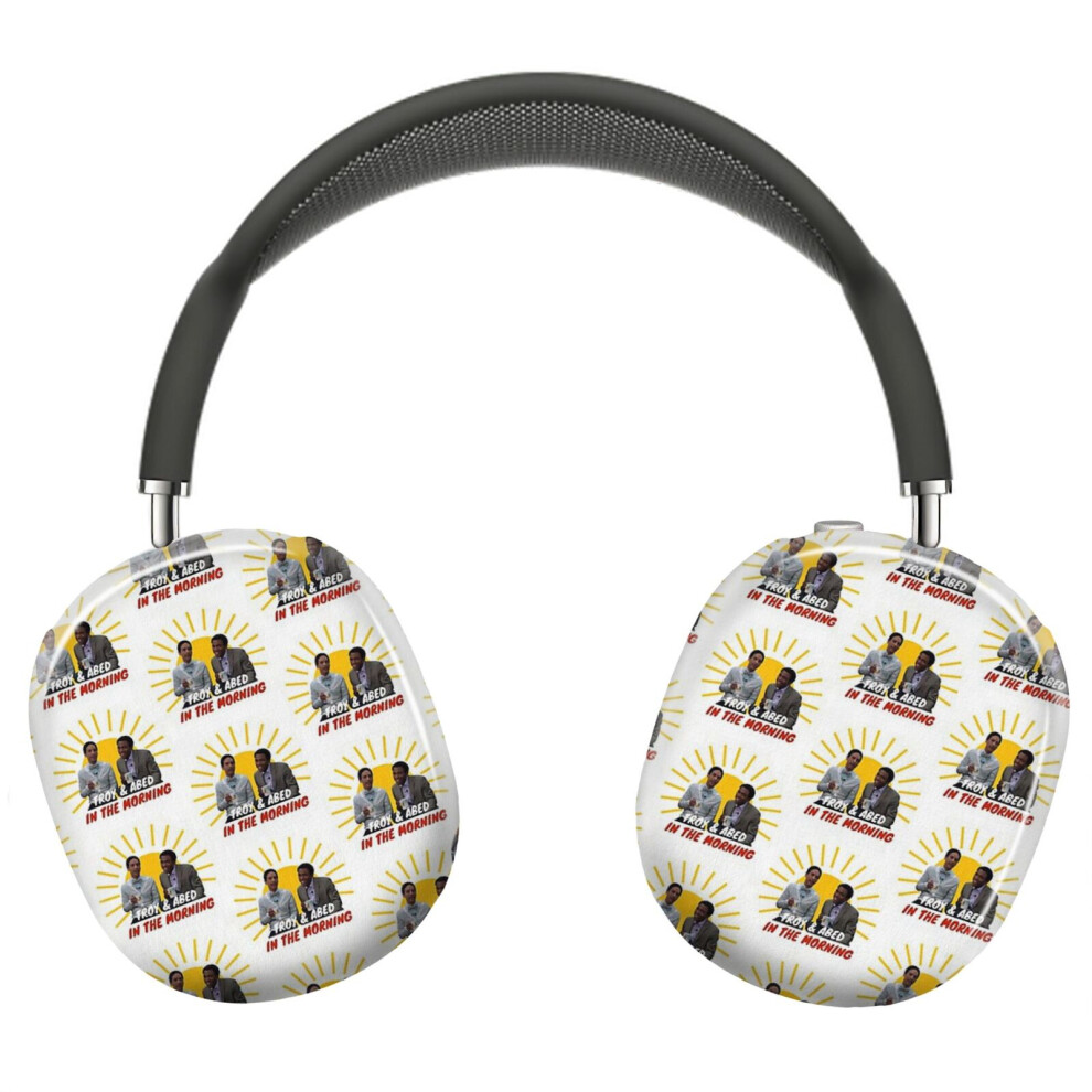 (Troy And Abed In The Morning_4578) Protective Cover For Airpods Max Headphones Aesthetic Print Snap On Cases 8841579127666
