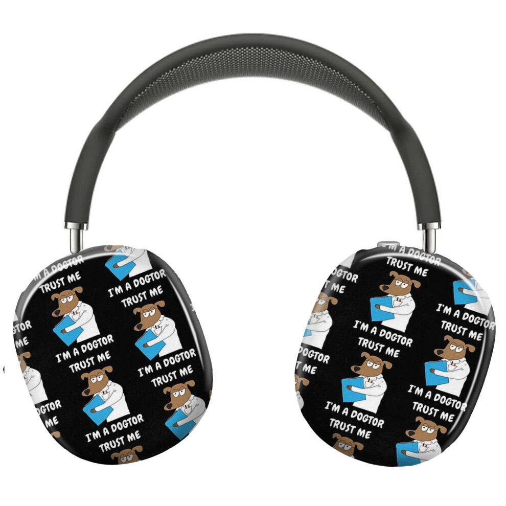 (Trust Me I'm A Dogtor_11031) Protective Cover For Airpods Max Headphones Aesthetic Print Snap On Cases 8841579127536