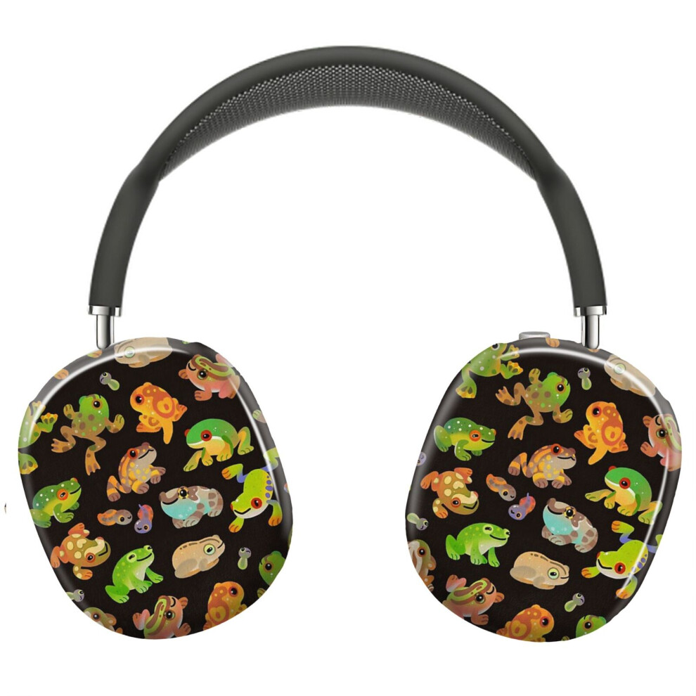 (Tree Frog - Dark_4920) Protective Cover For Airpods Max Headphones Aesthetic Print Snap On Cases 8841579126478
