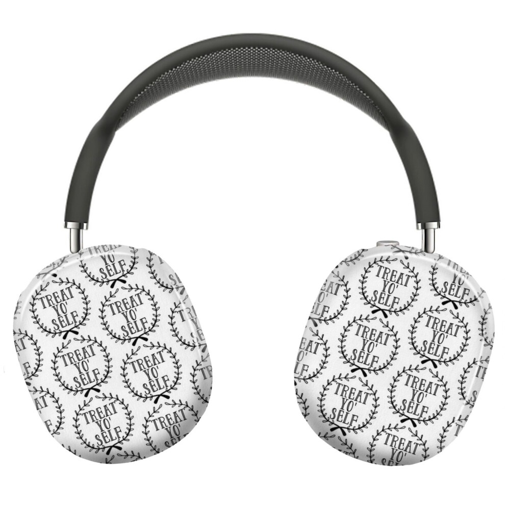 (Treat Yo' Self_15420) Protective Cover For Airpods Max Headphones Aesthetic Print Snap On Cases 8841579126485