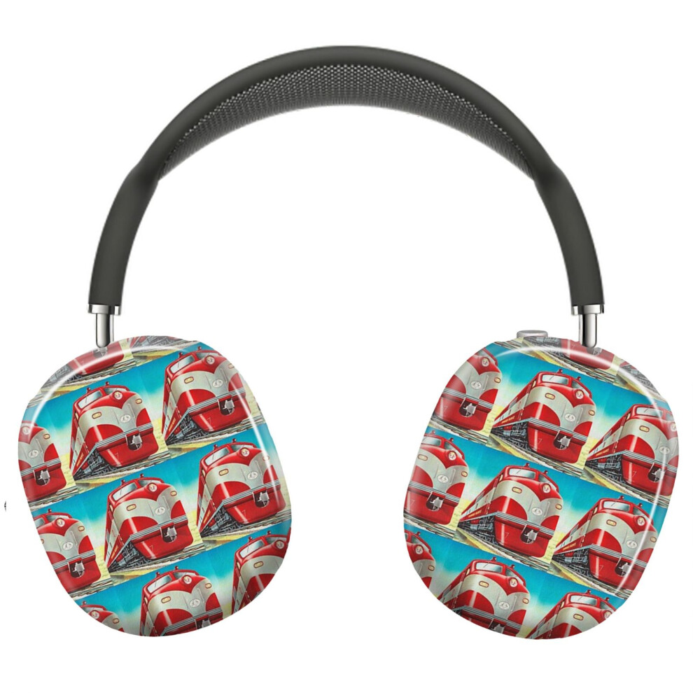 (Trans-Australian Railway_5343) Protective Cover For Airpods Max Headphones Aesthetic Print Snap On Cases 8841579126584