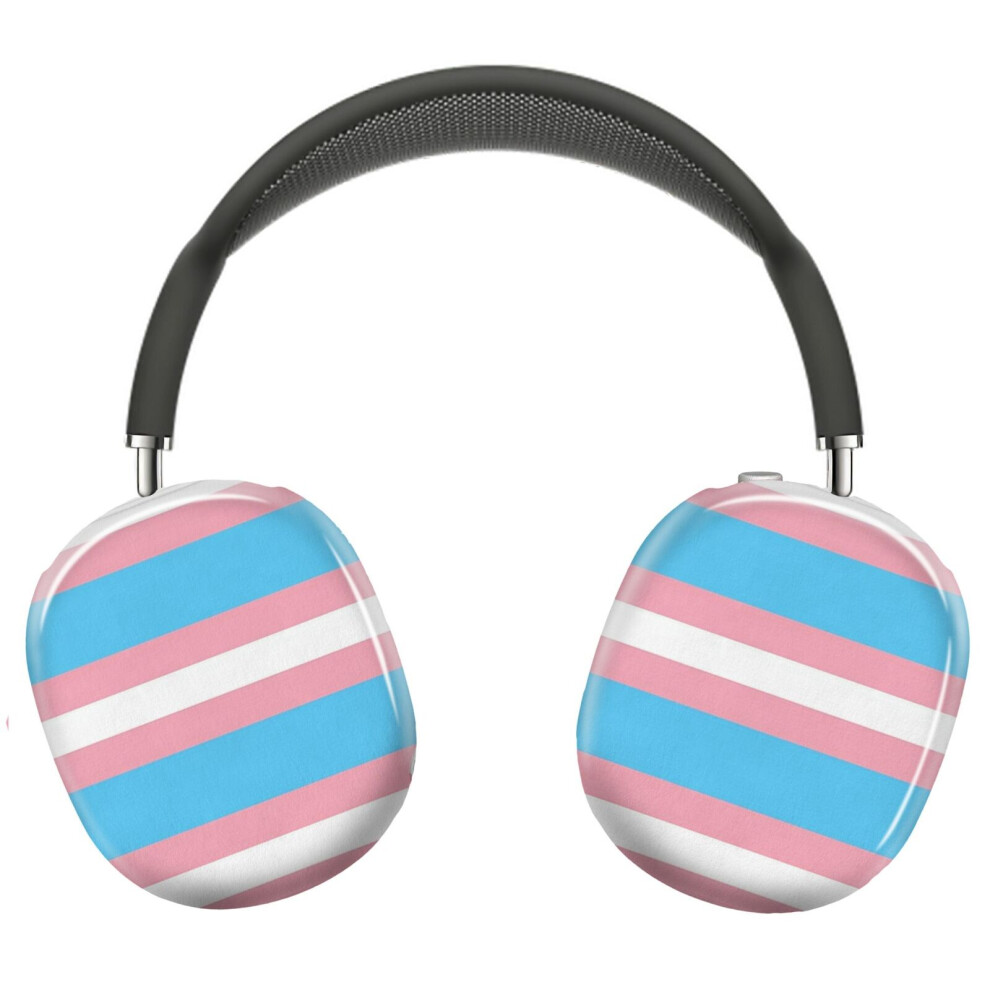 (Transgender Pride Flag_22740) Protective Cover For Airpods Max Headphones Aesthetic Print Snap On Cases 8841579126522