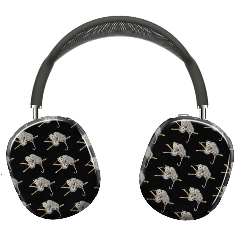 (Trash Banjo Opossum_4364) Protective Cover For Airpods Max Headphones Aesthetic Print Snap On Cases 8841579126492