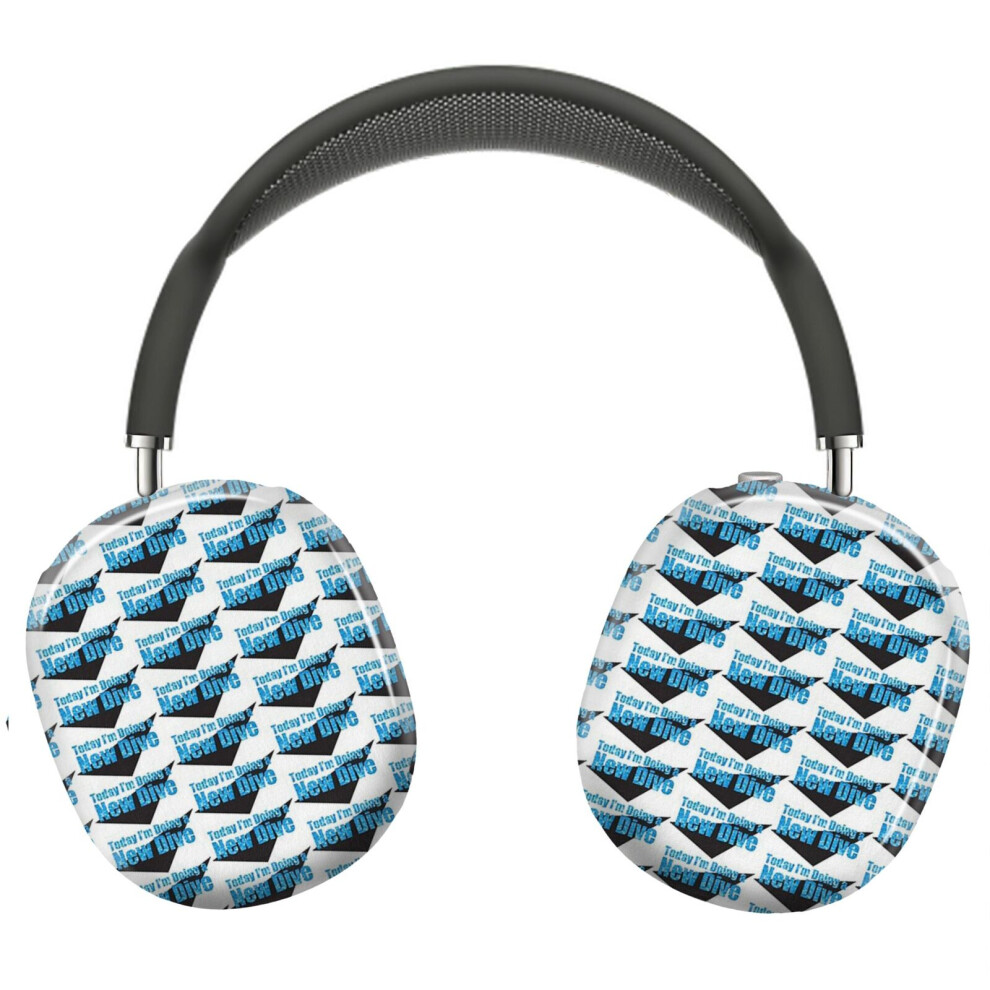 (Today I'm Doing A New Dive_5584) Protective Cover For Airpods Max Headphones Aesthetic Print Snap On Cases 8841579125914