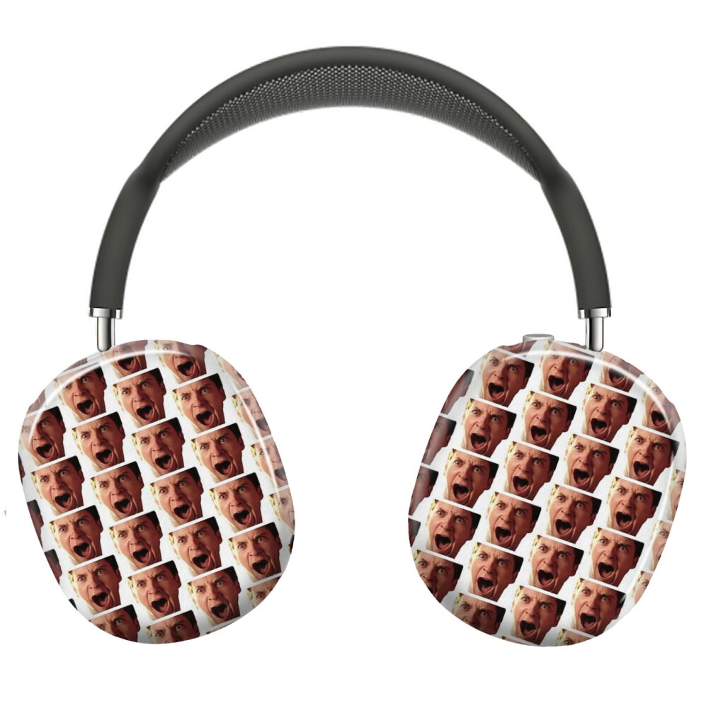 (Tobey Maguire Screaming Face Meme_4128) Protective Cover For Airpods Max Headphones Aesthetic Print Snap On Cases 8841579125938