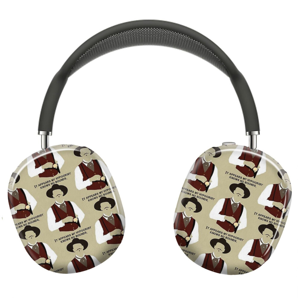 (Tombstone My Hypocrisy Knows No Bounds_10790) Protective Cover For Airpods Max Headphones Aesthetic Print Snap On Cases 8841579126324
