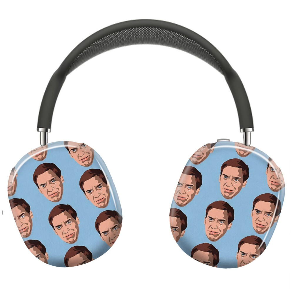 (Tobey Maguire Crying_8065) Protective Cover For Airpods Max Headphones Aesthetic Print Snap On Cases 8841579125945