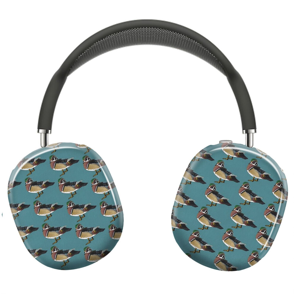 (Wood Duck_8863) Protective Cover For Airpods Max Headphones Aesthetic Print Snap On Cases 8841579121084