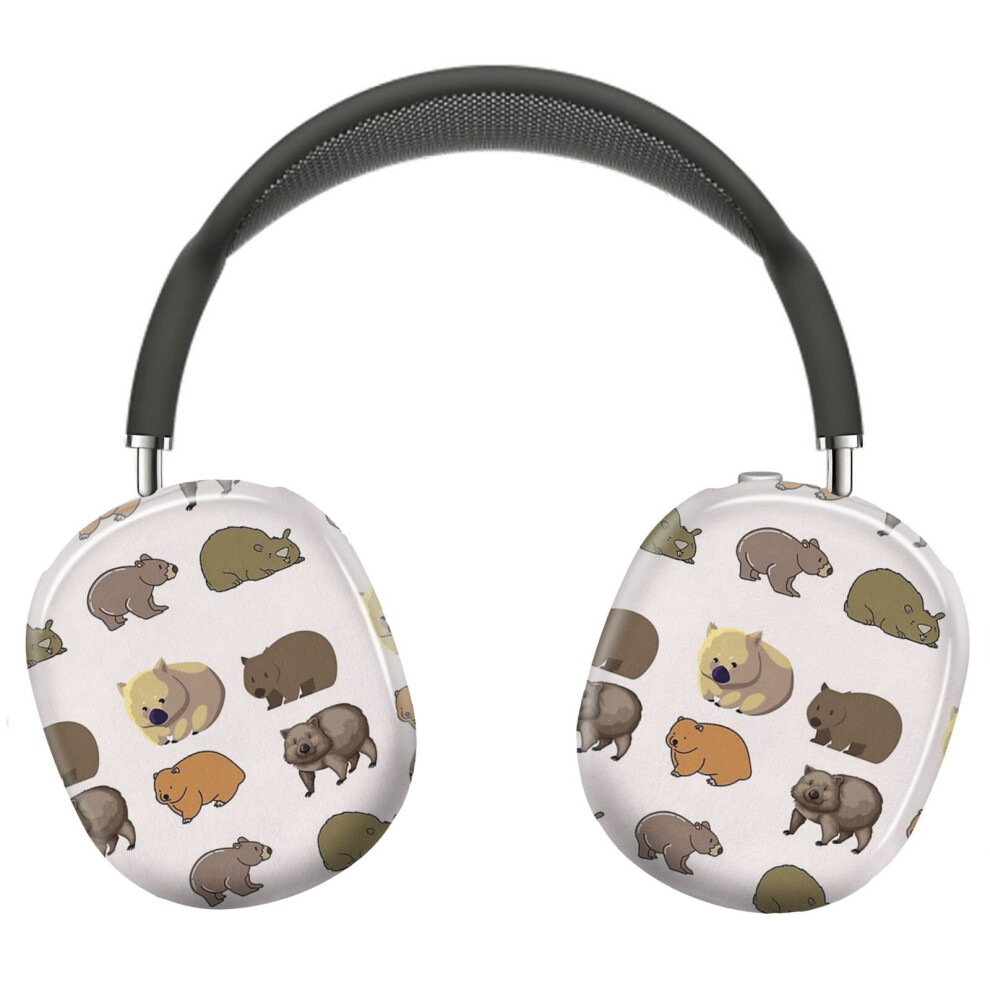 (Wombat-Best Gift For Wombat Lovers_7911) Protective Cover For Airpods Max Headphones Aesthetic Print Snap On Cases 8841579121169