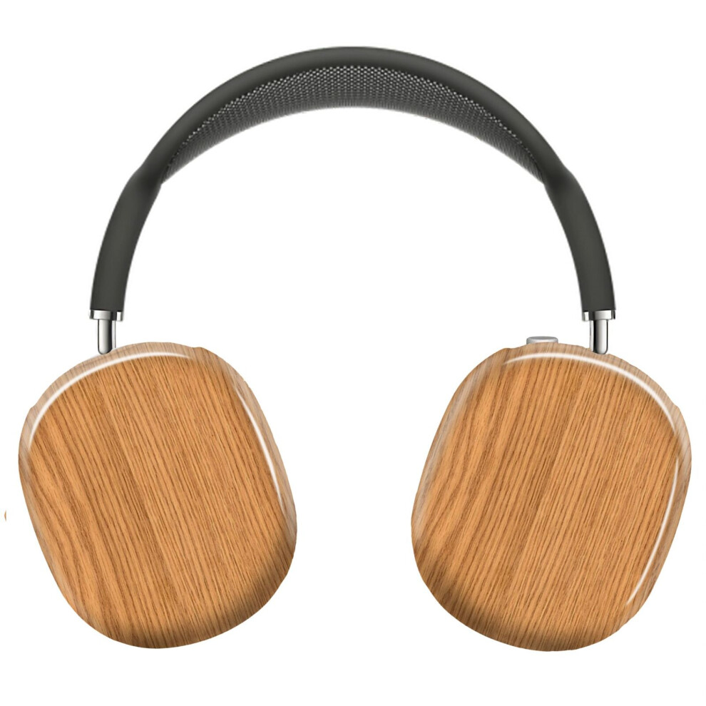 (Wood 5_7410) Protective Cover For Airpods Max Headphones Aesthetic Print Snap On Cases 8841579121077