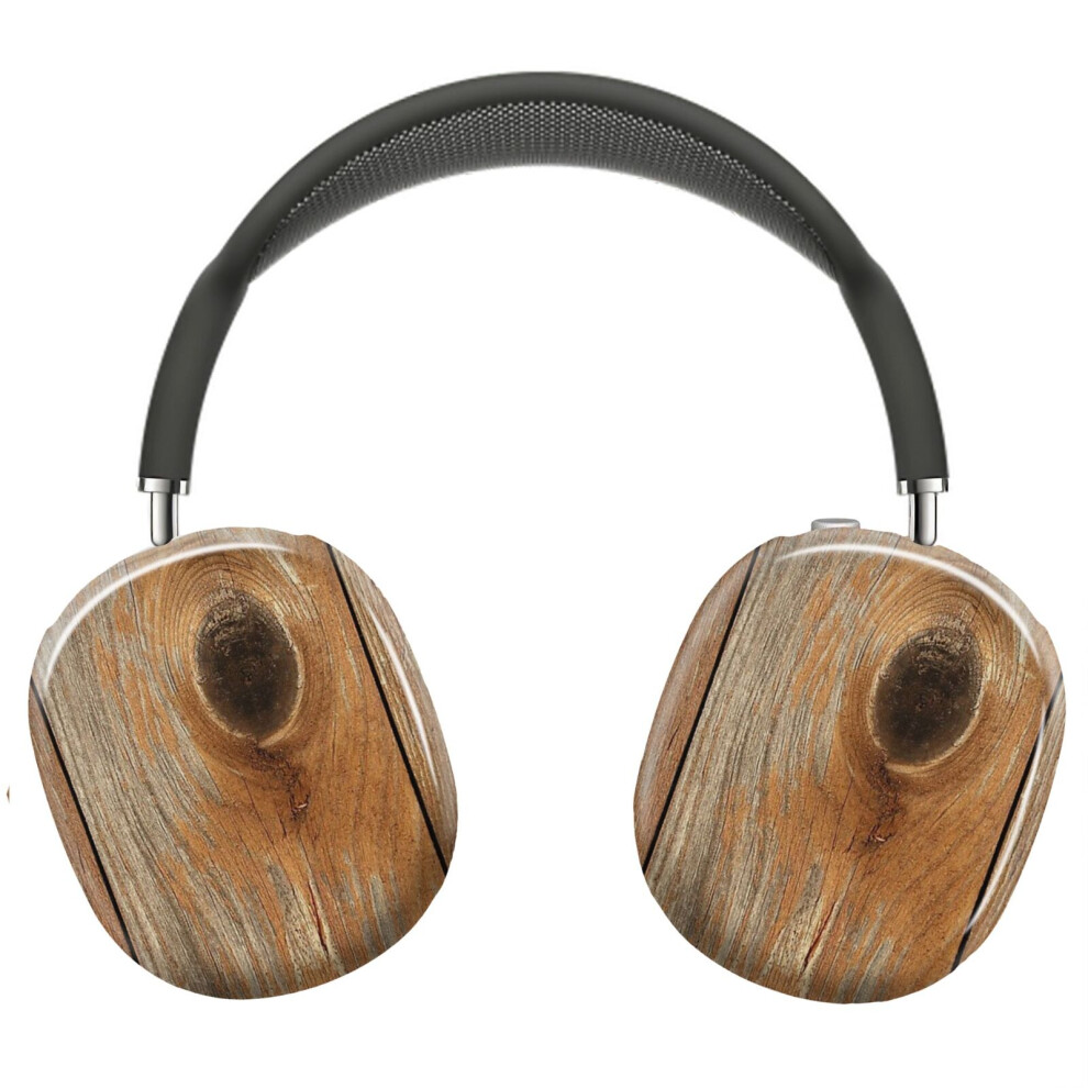 (Wood Texture_8038) Protective Cover For Airpods Max Headphones Aesthetic Print Snap On Cases 8841579121060