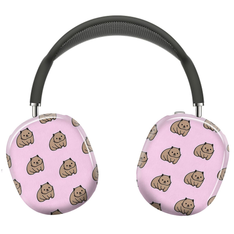 (Wombat_23070) Protective Cover For Airpods Max Headphones Aesthetic Print Snap On Cases 8841579121176